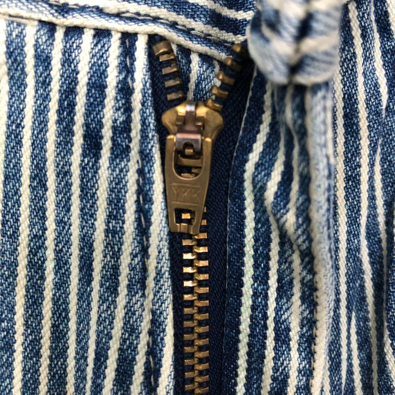 Other P450 VTG BLUE WAY WORKWEAR DISTRESSED HICKORY STRIPED PANTS Size US 28 / EU 44 - 9 Thumbnail