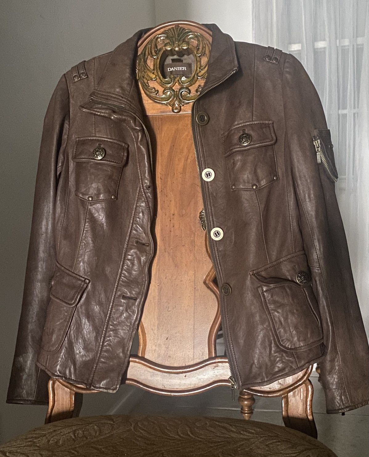 Danier Rockstar Leather Jacket size S Size S / US 4 / IT 40 - 2 Thumbnail