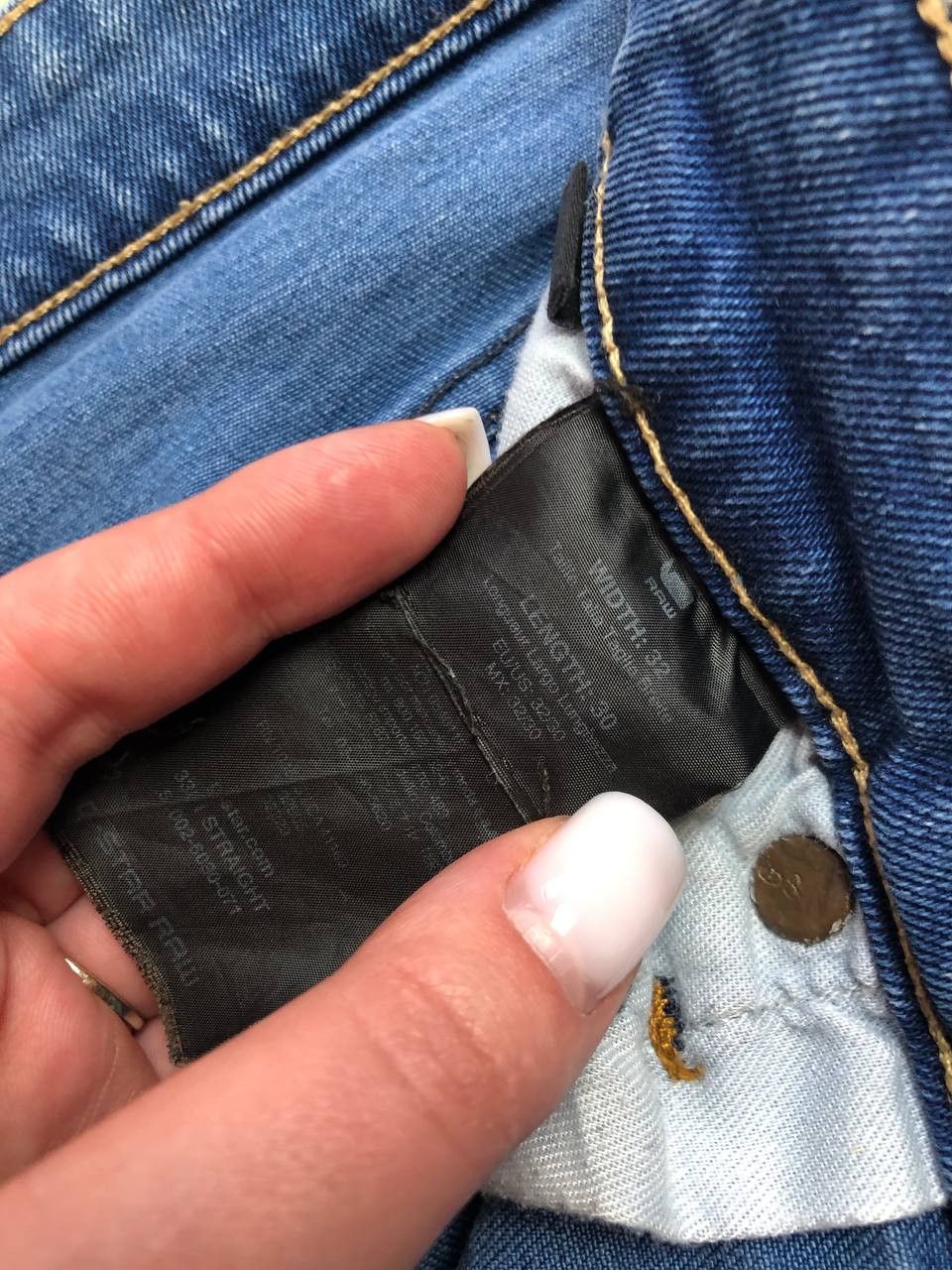 G-Star × Vintage Vintage G Star Raw Denim Jeans Y2K Size US 32 / EU 48 - 10 Thumbnail