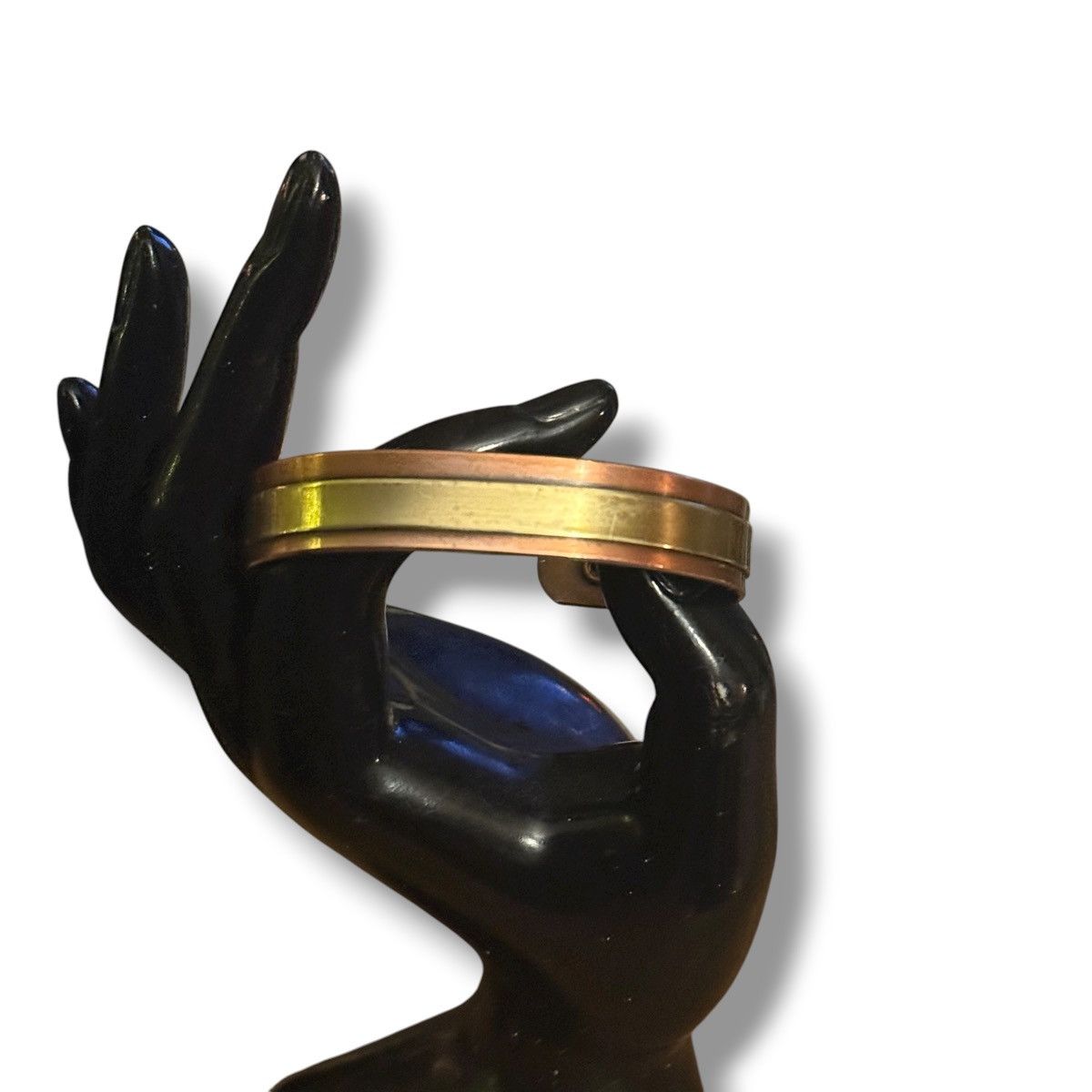 Vintage Vintage two tone copper cuff bracelet Size ONE SIZE - 2 Thumbnail