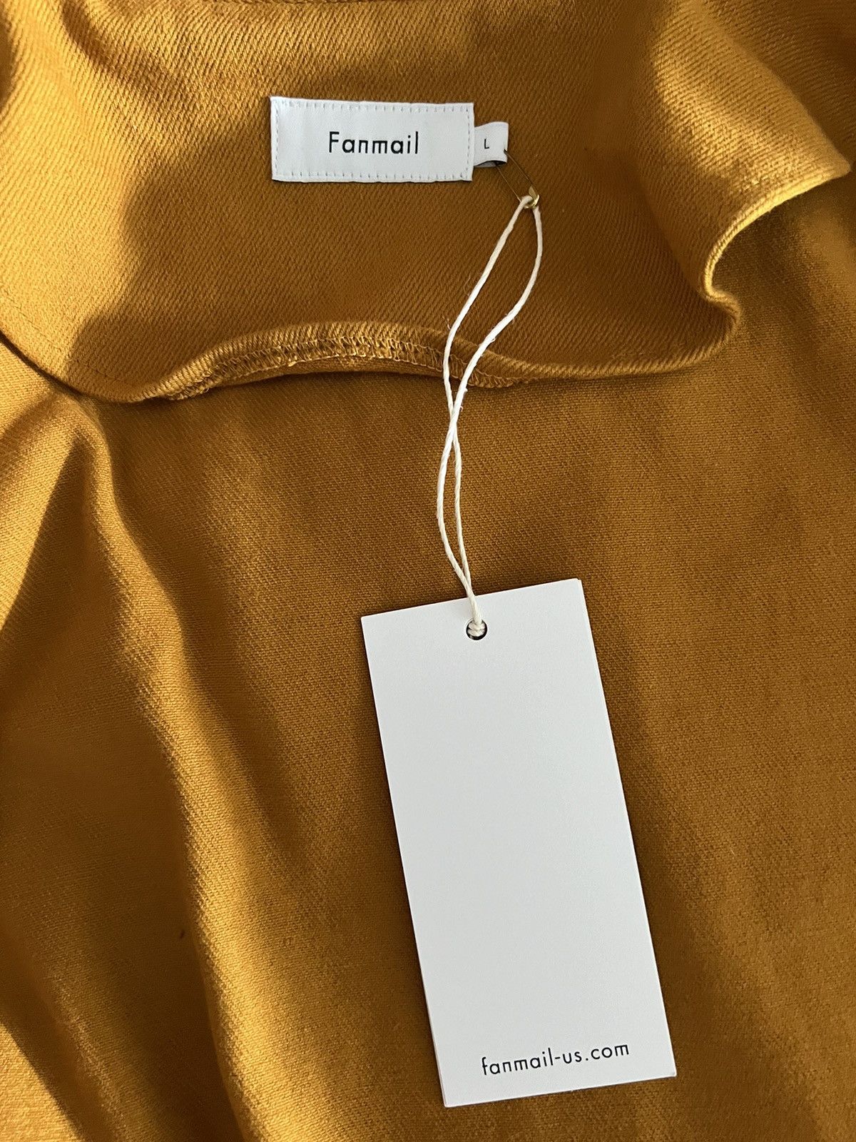 Fanmail RARE Fanmail Organic Cotton Canvas Western/Bomber Jacket Size US L / EU 52-54 / 3 - 4 Thumbnail