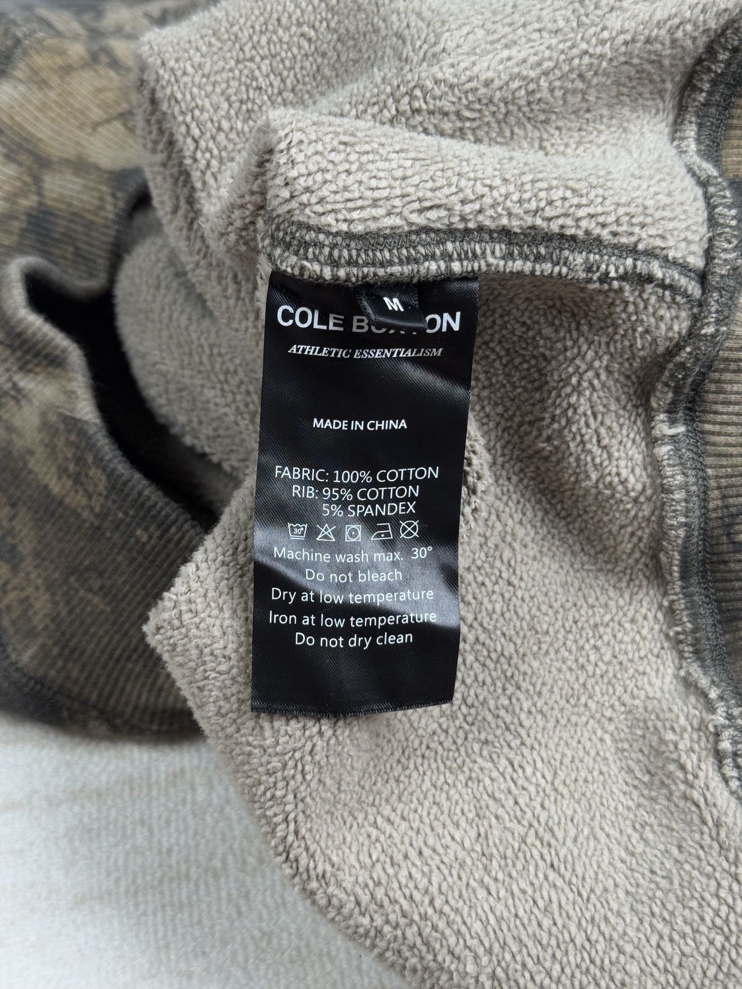 Cole Buxton tree camo hoodie Size US M / EU 48-50 / 2 - 6 Thumbnail