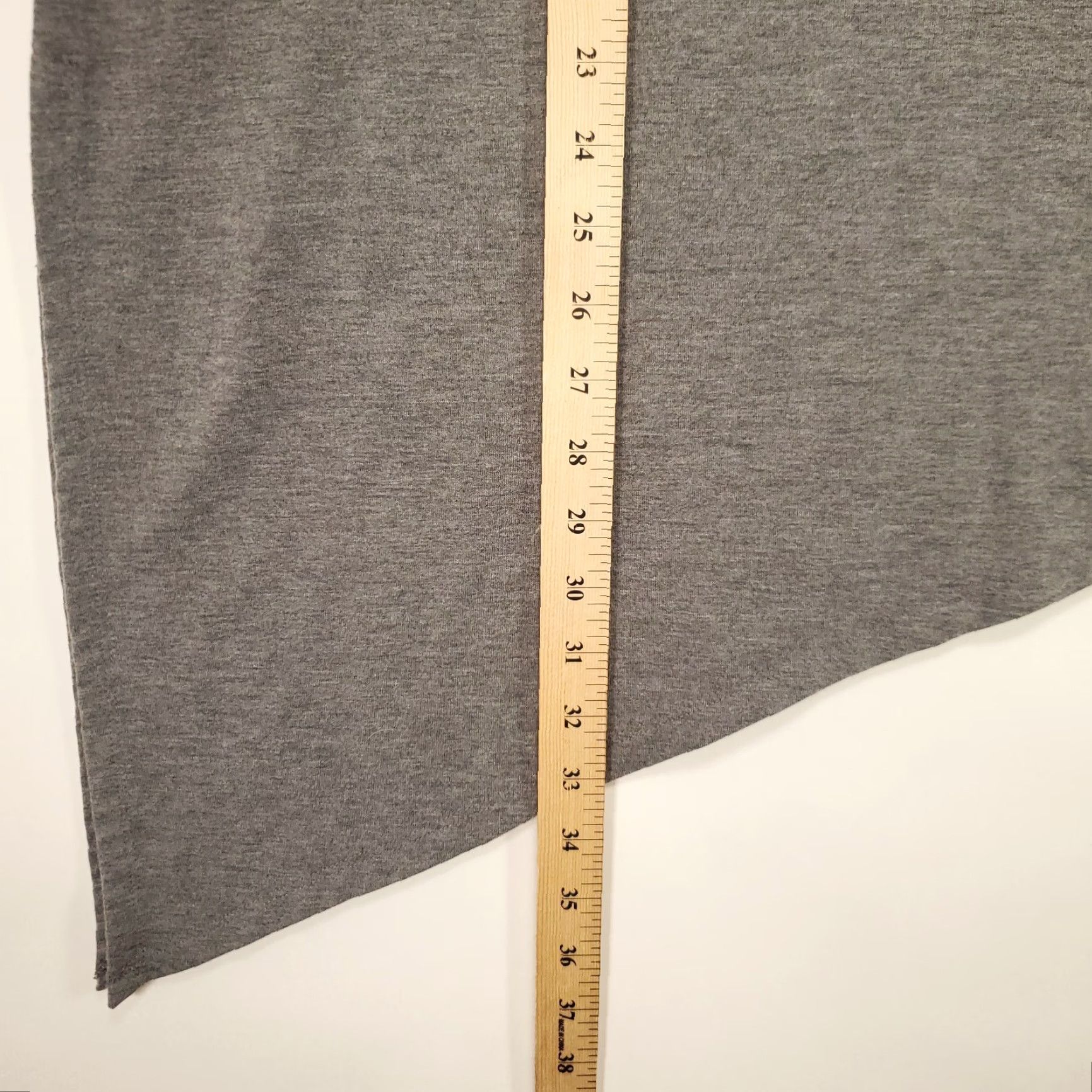 Torrid Torrid Asymmetric Top Womens 1X Tunic Gray Long Sleeve Lightweight Sweater Size XL / US 12-14 / IT 48-50 - 6 Thumbnail