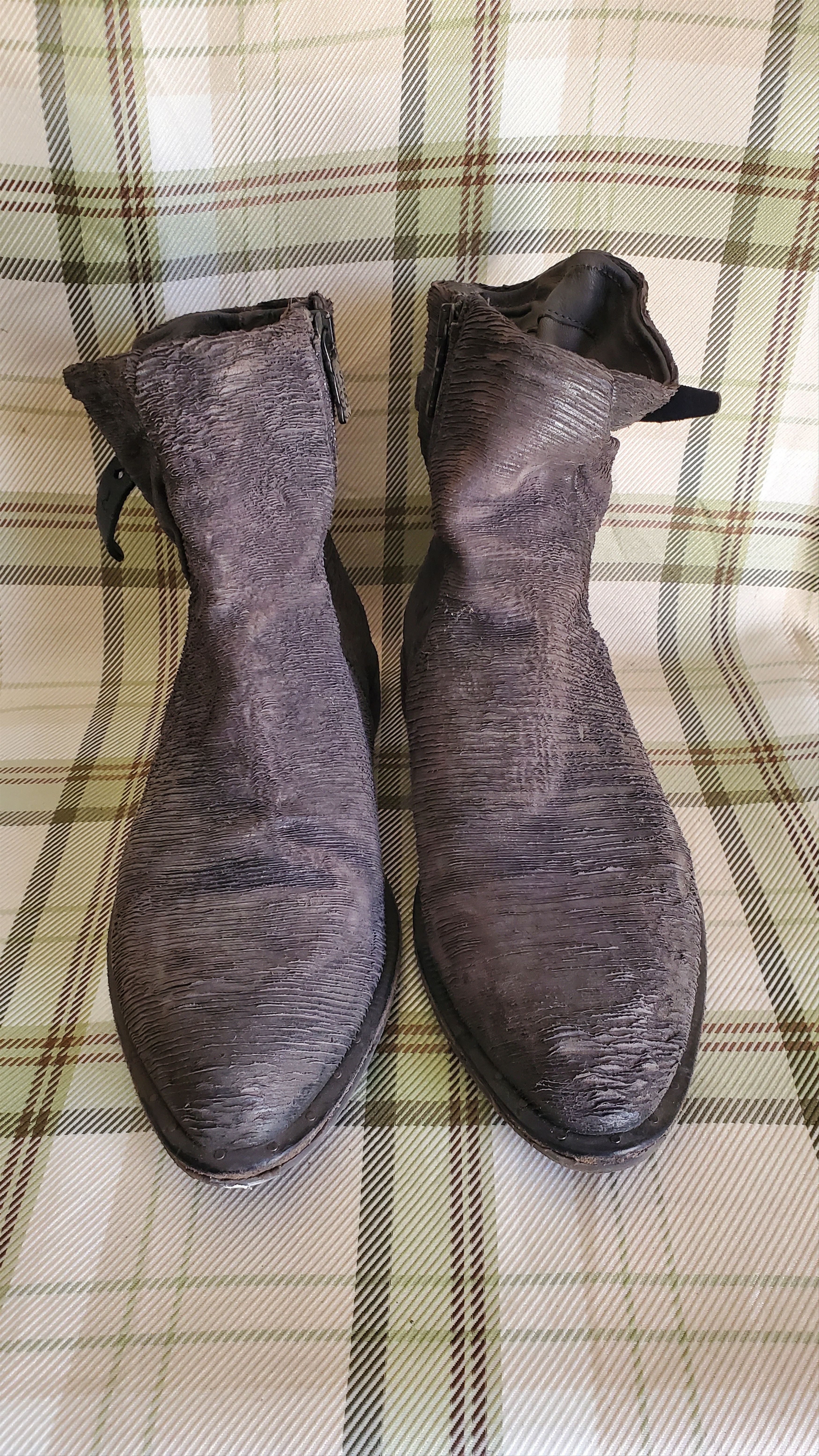 A.S.98 A.S 98 Gray Ankle Pull On Boots Size US 8 / IT 38 - 2 Thumbnail