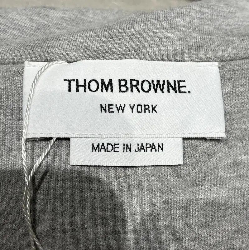 Thom Browne Thom Browne Gray Striped Long Sleeve Hoodie . Size S / US 4 / IT 40 - 5 Thumbnail