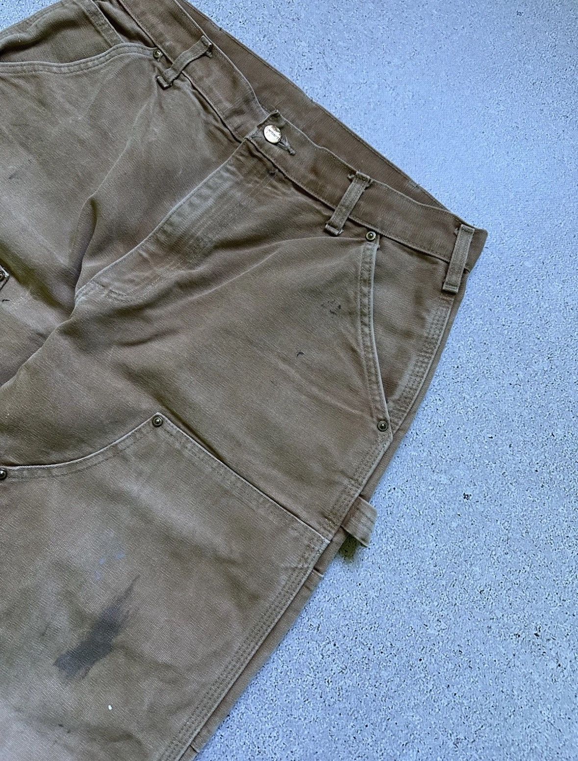 Carhartt Vintage Carhartt Double Knee Work Pants 34/32 Made in USA Size US 34 / EU 50 - 14 Thumbnail