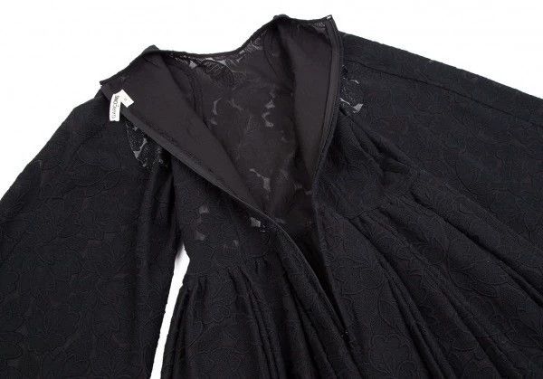 Comme des Garcons Comme Des Garcons Black vintage floral design dress Size XS / US 0-2 / IT 36-38 - 8 Thumbnail