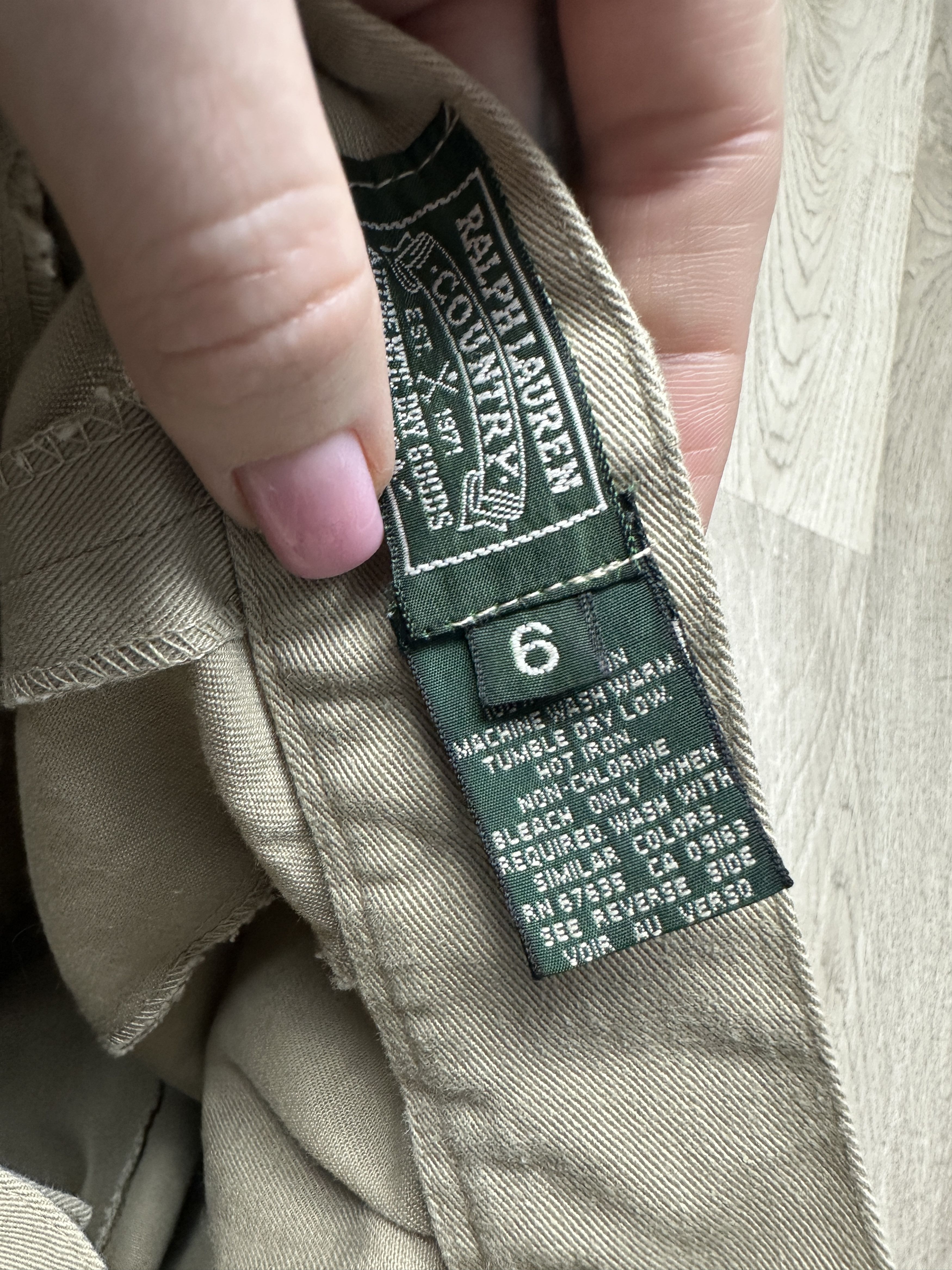 Polo Ralph Lauren Ralph Lauren Country Vintage Skirt Made In USA Size 28" / US 6 / IT 42 - 8 Thumbnail