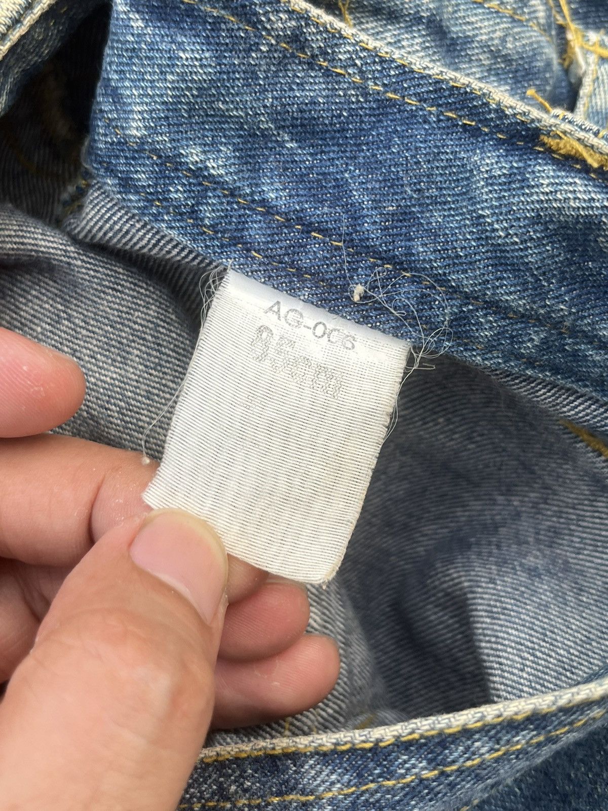 Japanese Brand Vintage Japanese Brand Mud Wash Tactical Cargo Frayed Jeans Size US 34 / EU 50 - 11 Thumbnail
