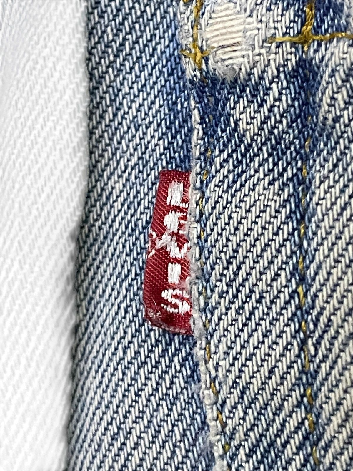 LVC × Levi's × Vintage Vintage Levis 501 Muddy Wash Distressed Jeans Size US 34 / EU 50 - 20 Thumbnail
