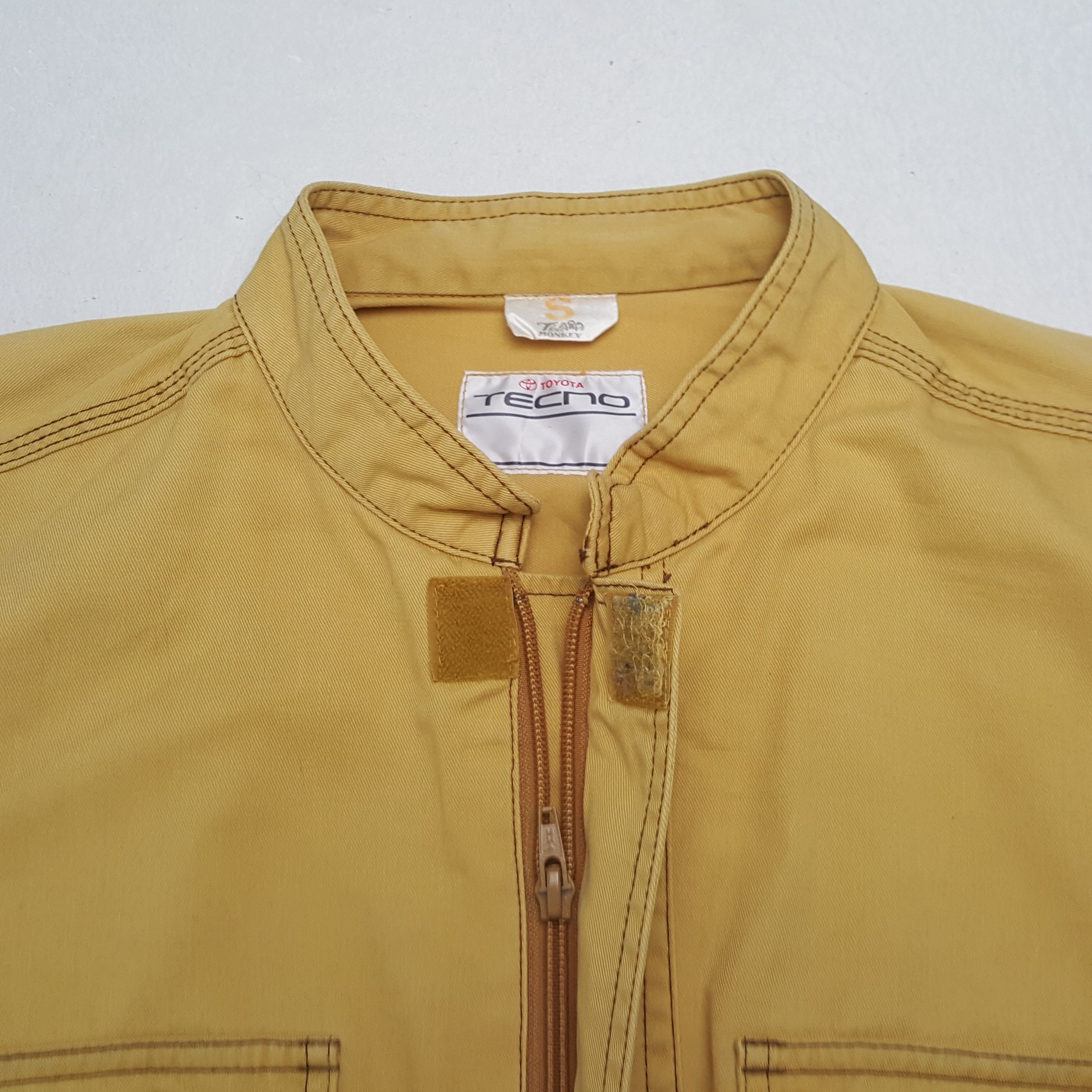 Vintage Toyota Tecno Japanese Motorsports Coverall Jacket C300N10 Size US XS / EU 42 / 0 - 11 Thumbnail