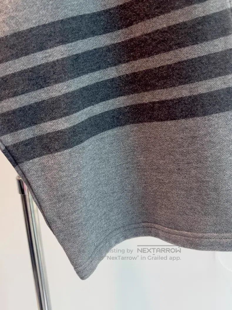 Thom Browne Thom Browne size 3 Gray Striped Shorts Size US 28 / EU 44 - 3 Thumbnail