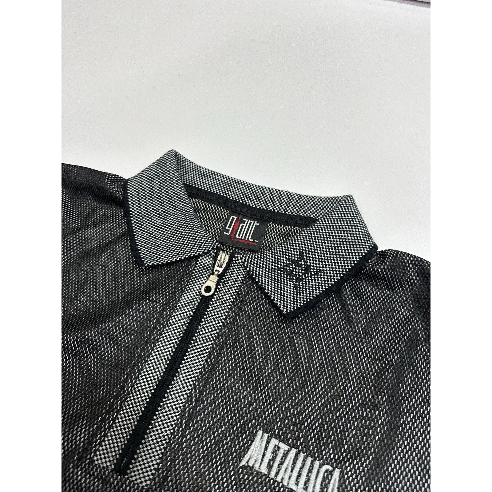 Giant Vintage Metallica 1996 Tour Giant Silver Jersey Very Rare Size US L / EU 52-54 / 3 - 4 Thumbnail