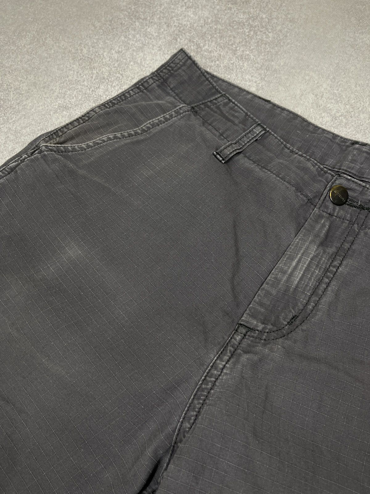 Carhartt Mens Carhartt Regular Cargo Pants Grey Y2K Size US 30 / EU 46 - 12 Thumbnail