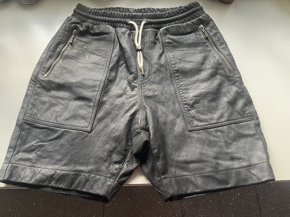 Zanerobe Zanerobe Gabe Leather Shorts Size 32 mens Rare!!! Size US 32 / EU 48 - 1 Thumbnail
