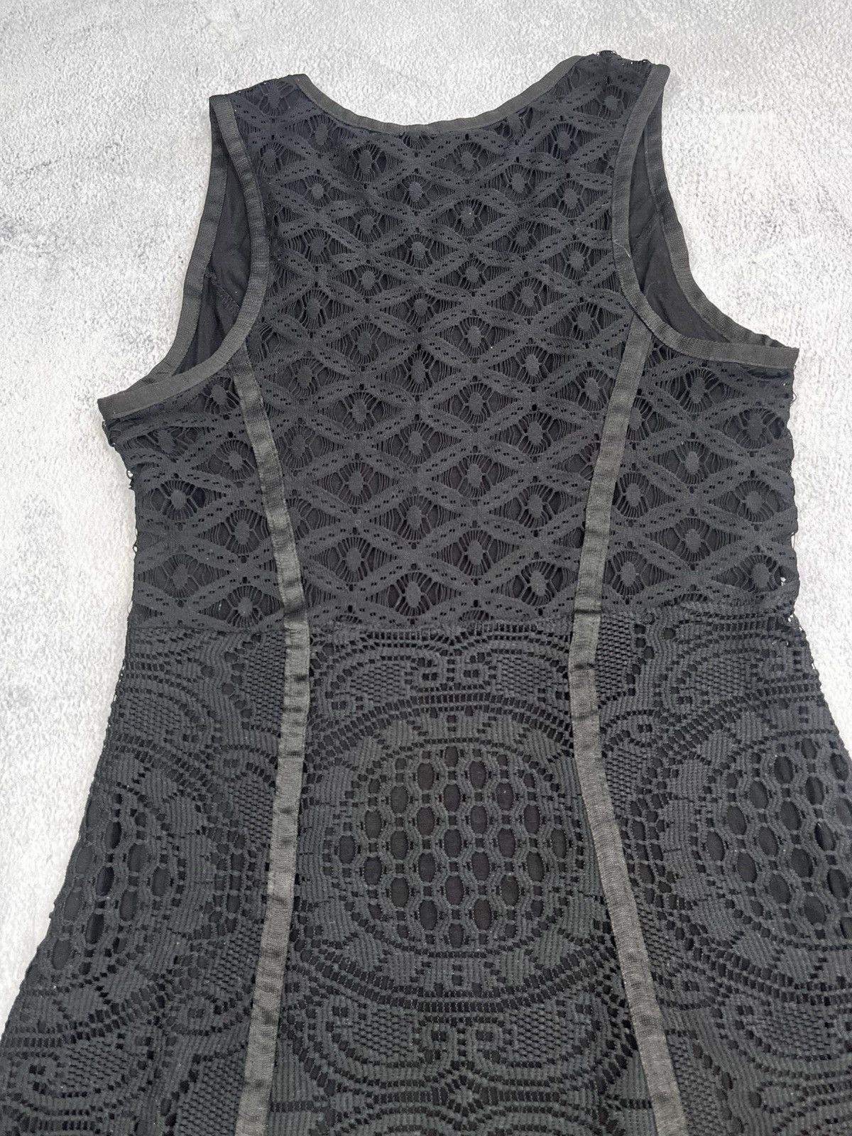 Other Vintage Y2K Desigual mesh flared opium sleeveless dress S Size S / US 4 / IT 40 - 11 Thumbnail
