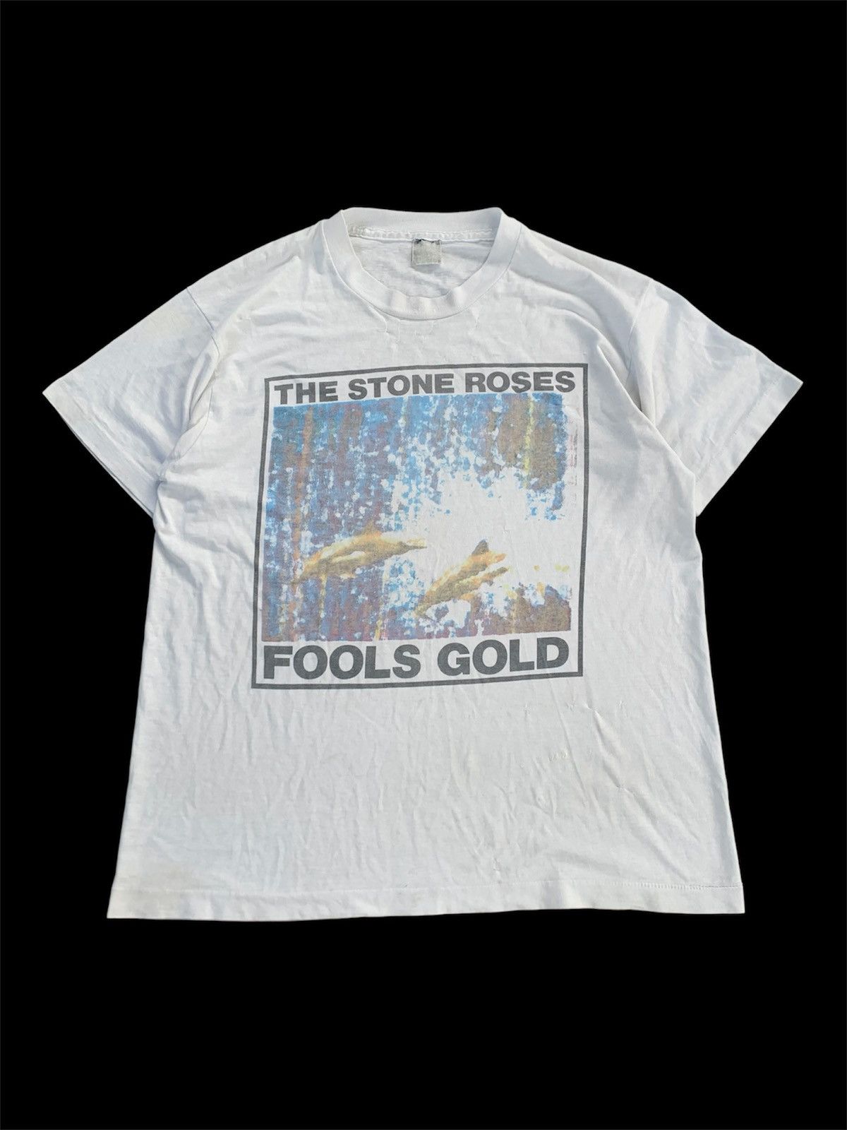 Band Tees Vintage OG 90s The Stone Roses Fools Gold Shirt Size US XL / EU 56 / 4 - 1 Thumbnail