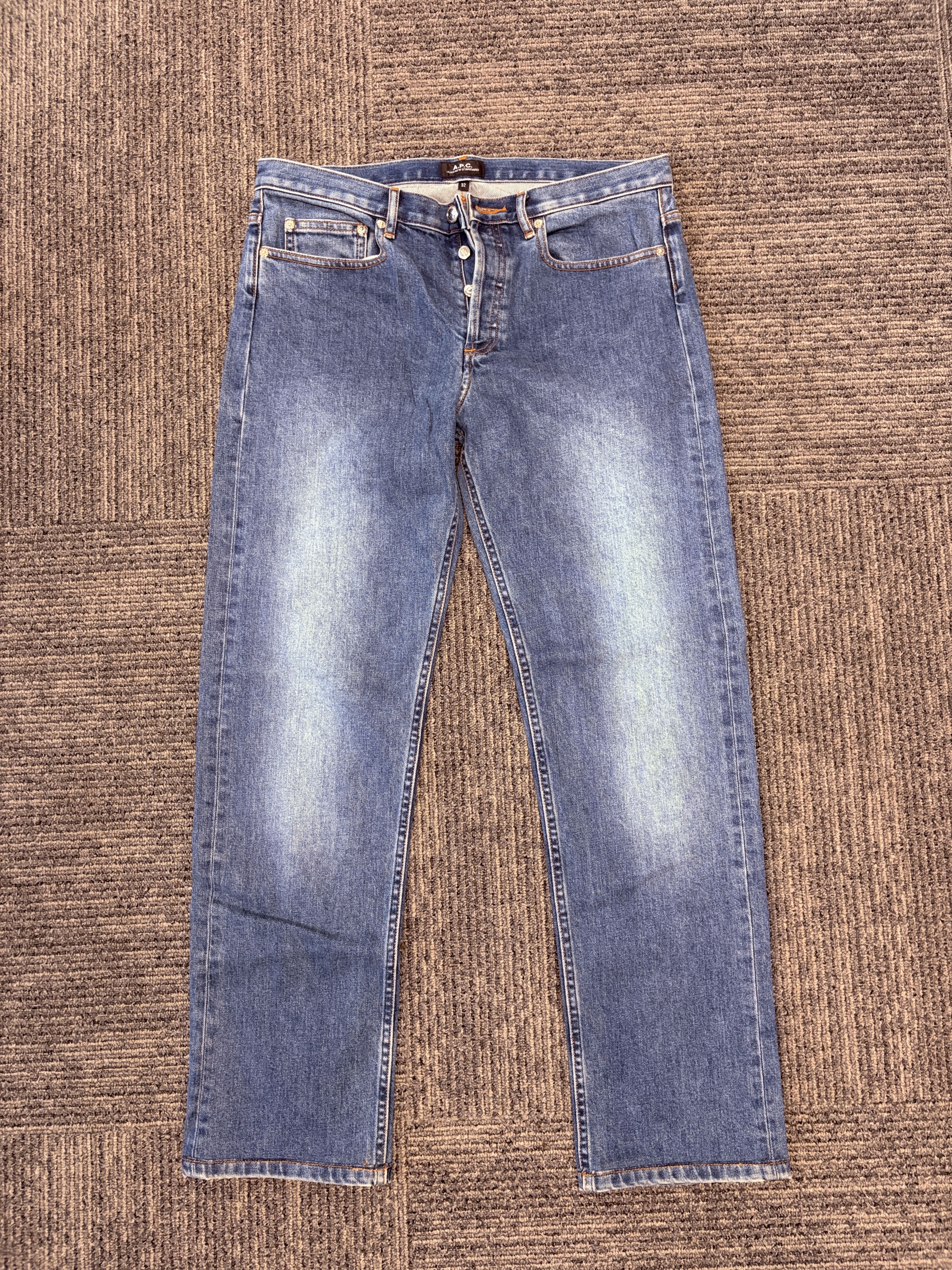 A.P.C. APC NEW STANDARD DENIM Size US 32 / EU 48 - 1 Thumbnail