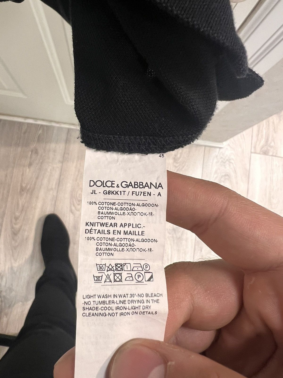 Dolce & Gabbana Dolce & Gabbana Polo T-Shirt Size US L / EU 52-54 / 3 - 6 Thumbnail
