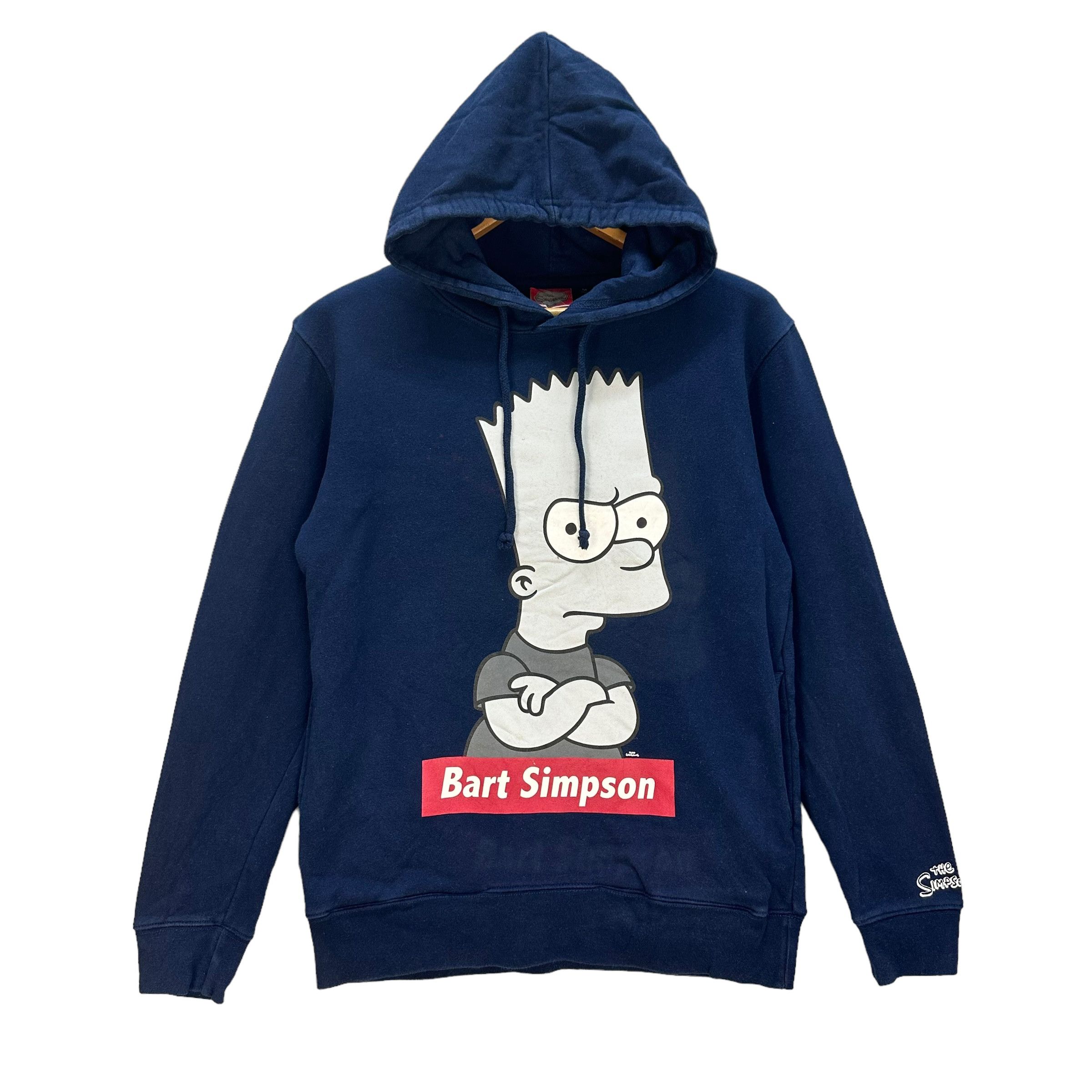 Cartoon Network × The Simpsons BART SIMPSON GRAPHIC PRINT HOODIES #8676-020 Size US M / EU 48-50 / 2 - 1 Thumbnail