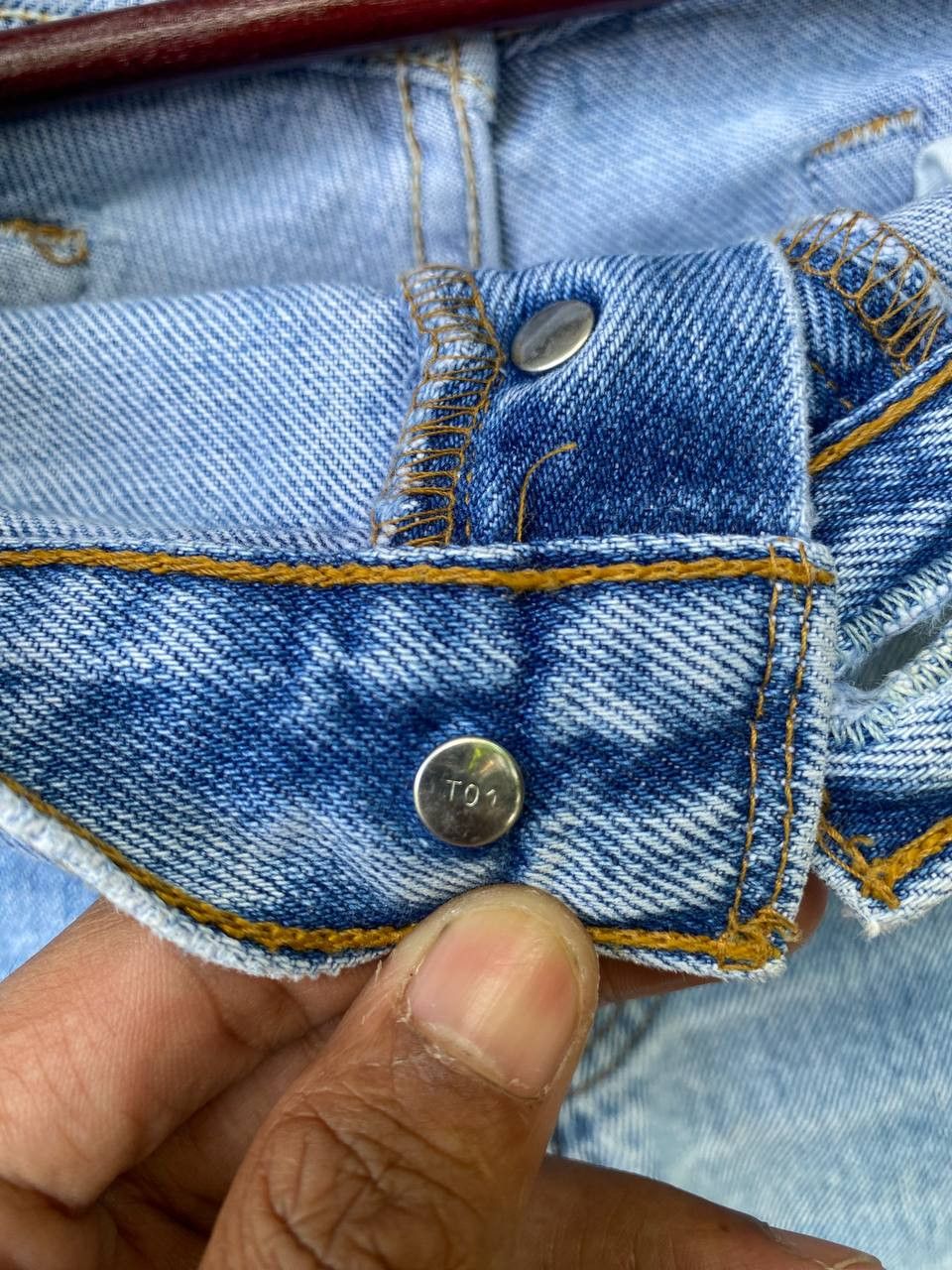 Levi's × Levi's Vintage Clothing × Vintage Rare Vintage Levis Lace Up Jeans Size US 29 - 4 Thumbnail