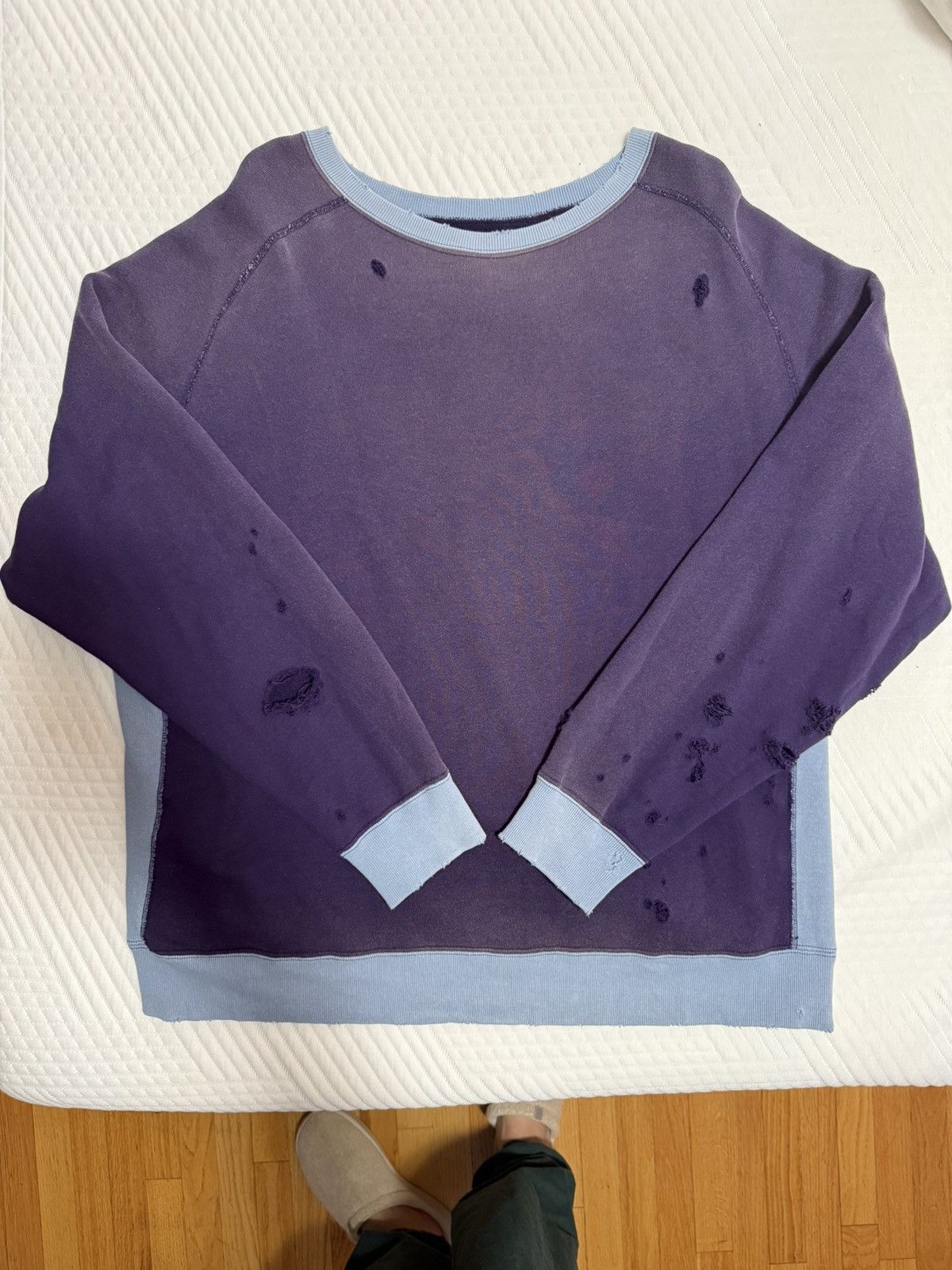 NEEDLES 2-TONE CREW NECK