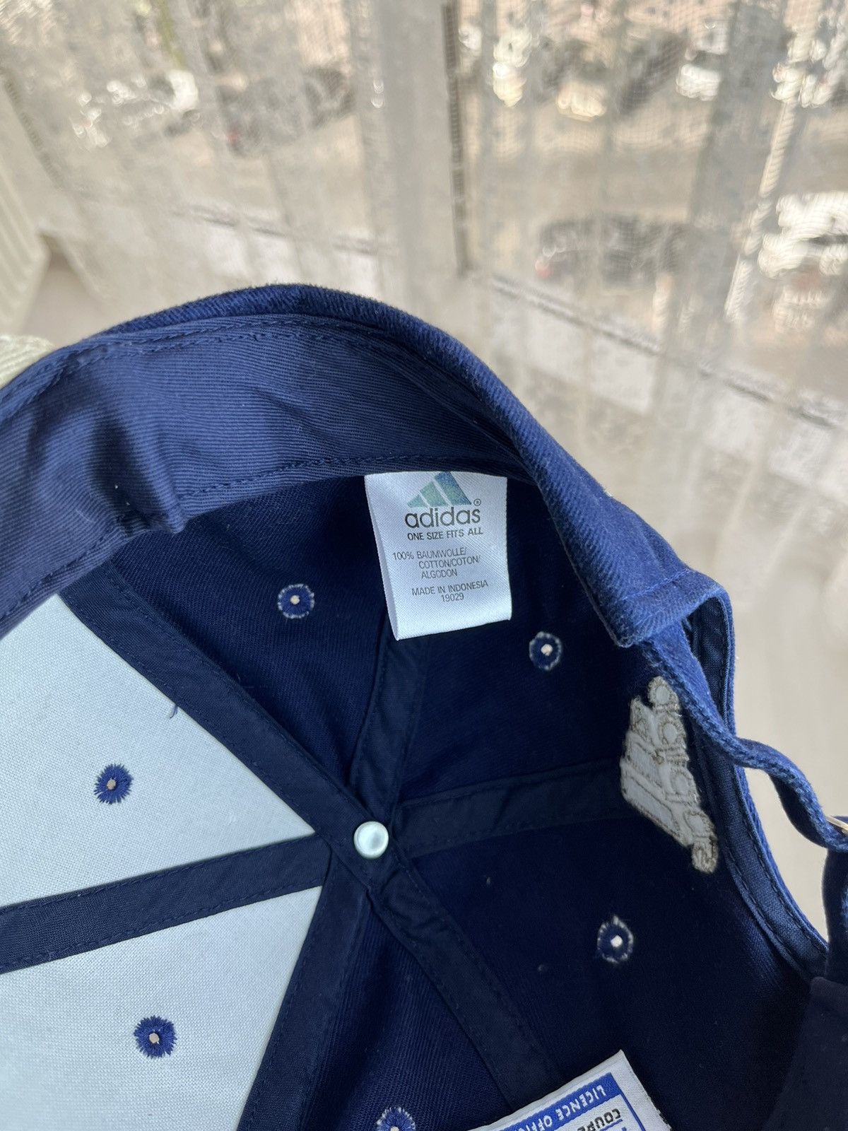 Adidas × Vintage Adidas 1998 France Football World Cup Hat Cap Soccer 90s Size ONE SIZE - 6 Thumbnail