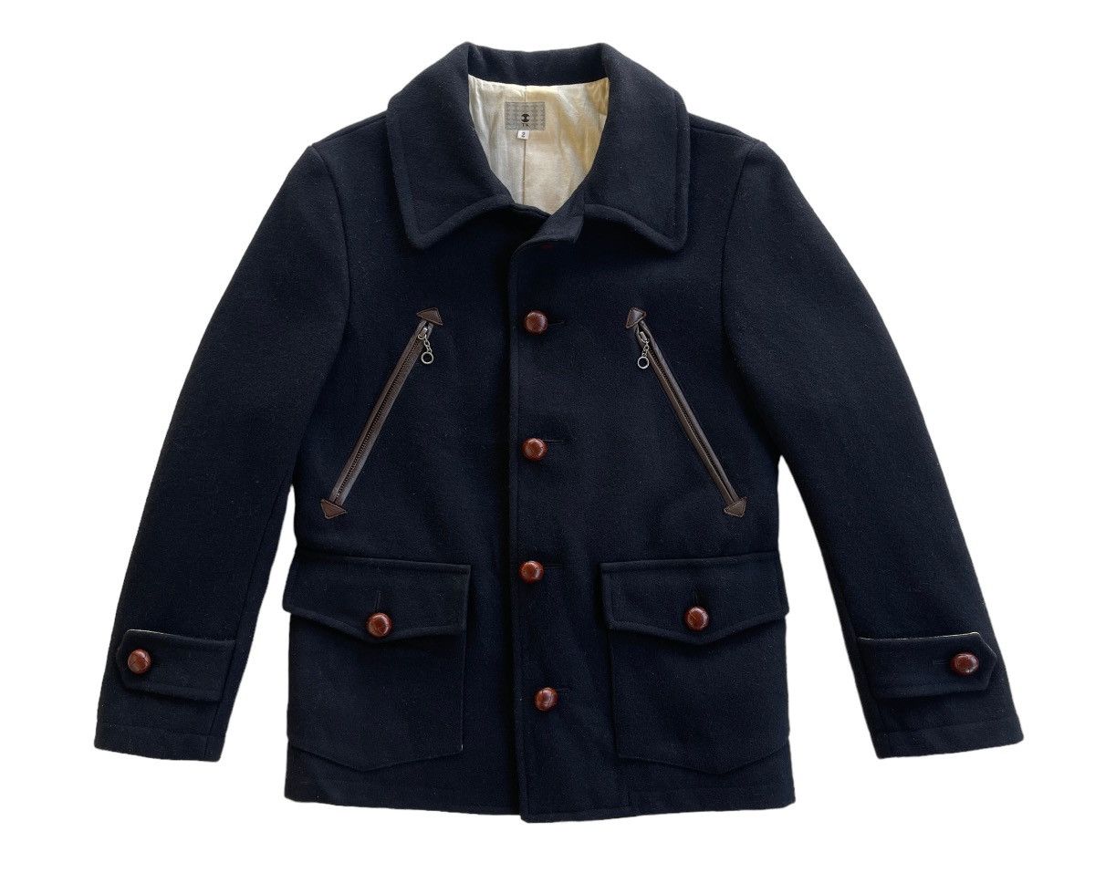 Japanese Brand Japanese Takeo Kikuchi Wool Jacket Size US S / EU 44-46 / 1 - 2 Thumbnail