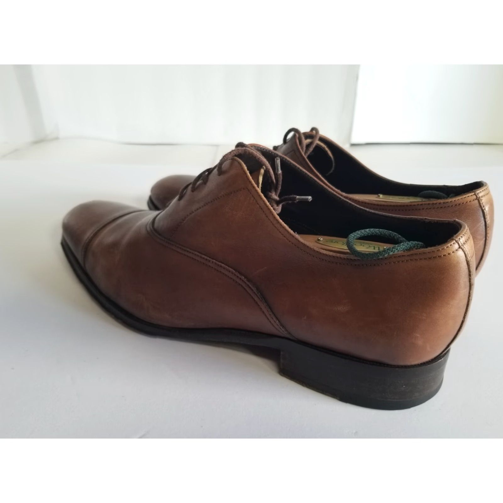 To Boot New York To Boot New York Shoes Cap Toe Oxford 1298 Italy Brown Calfskin Men’s Size 10 Mens Size ONE SIZE - 4 Thumbnail