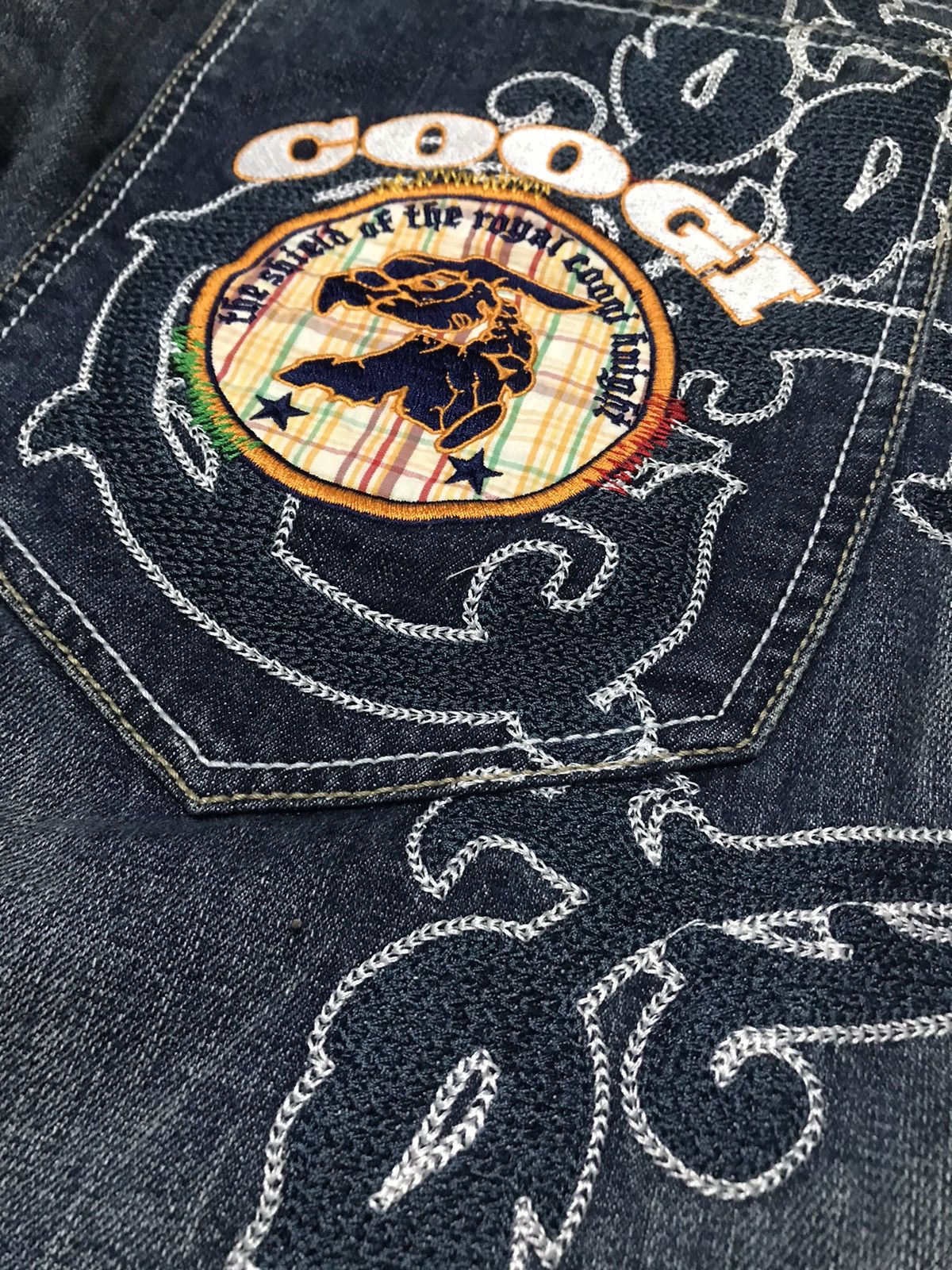 Affliction 🔥🔥Crazy Rare Affliction Style Coogi Y2K Embroidery Jeans Size US 38 / EU 54 - 11 Thumbnail