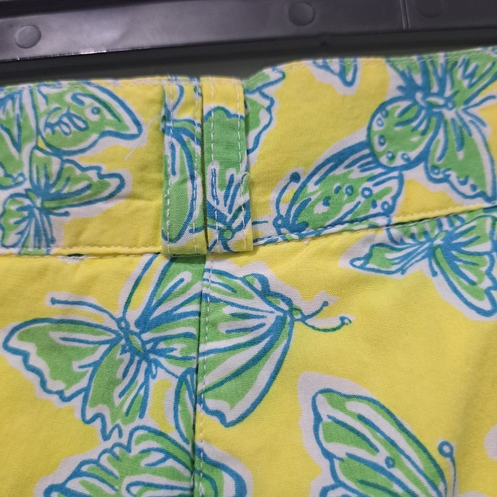 Lilly Pulitzer Vintage Lilly Pulitzer Butterfly Print Cotton High Waist Y2K Size 30" / US 8 / IT 44 - 7 Thumbnail