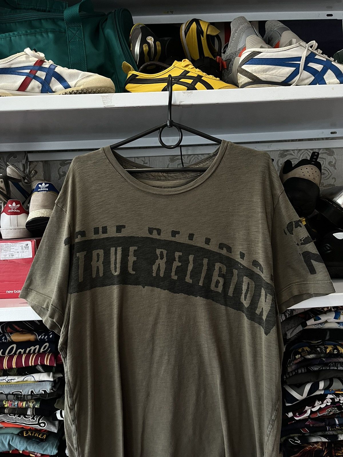 Japanese Brand Mens Vintage Distressed True Religion T-shirt Rare Y2K tee Size US L / EU 52-54 / 3 - 2 Thumbnail