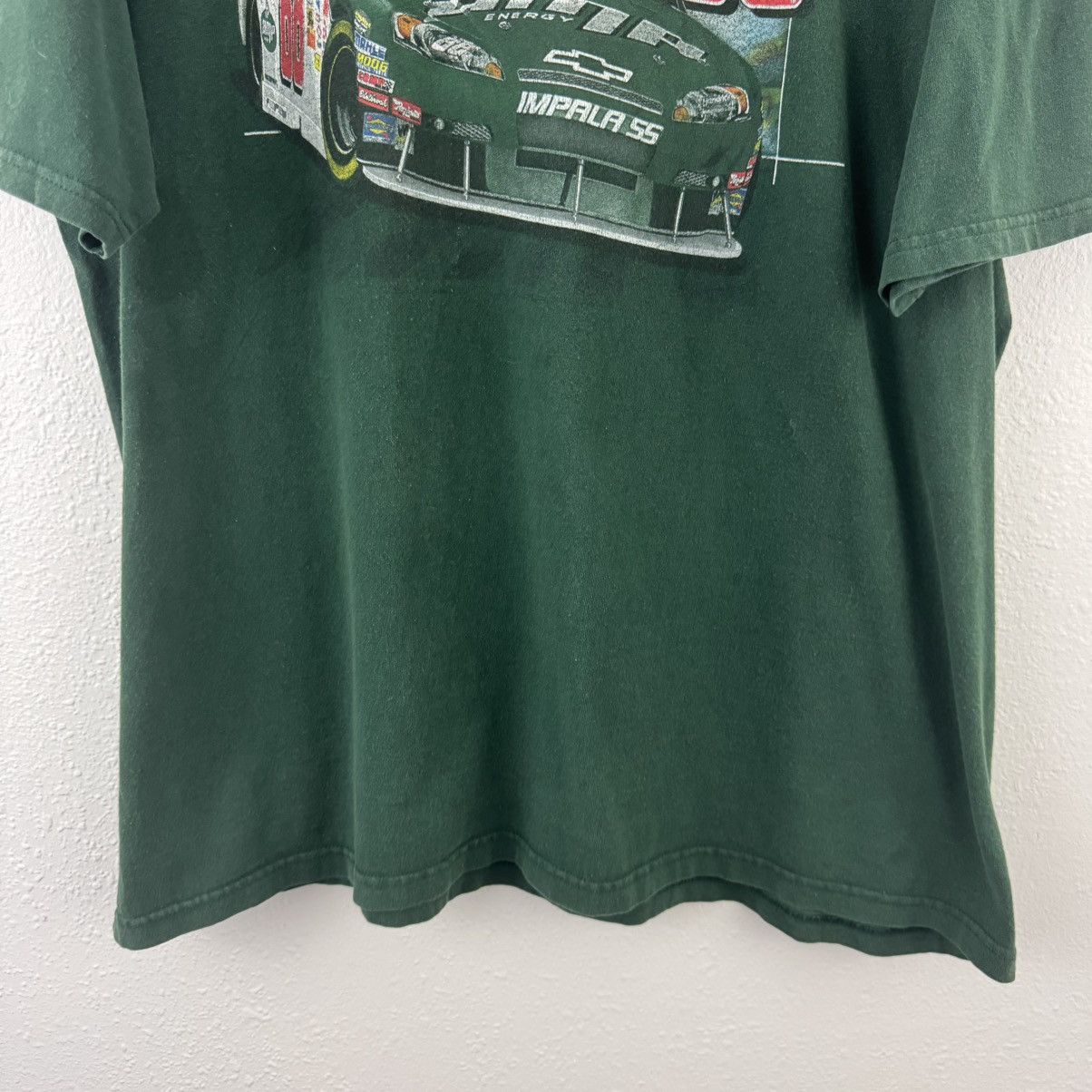 Other Dale Earnhardt Jr 88 Vintage Green NASCAR Racing Graphic Tee Size US XXL / EU 58 / 5 - 3 Thumbnail