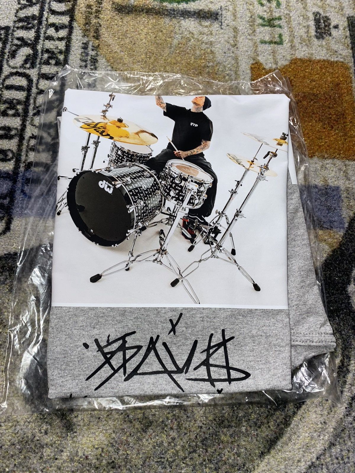 Fuck The Population × La FTP x Famous Travis Barker Photo Tee 