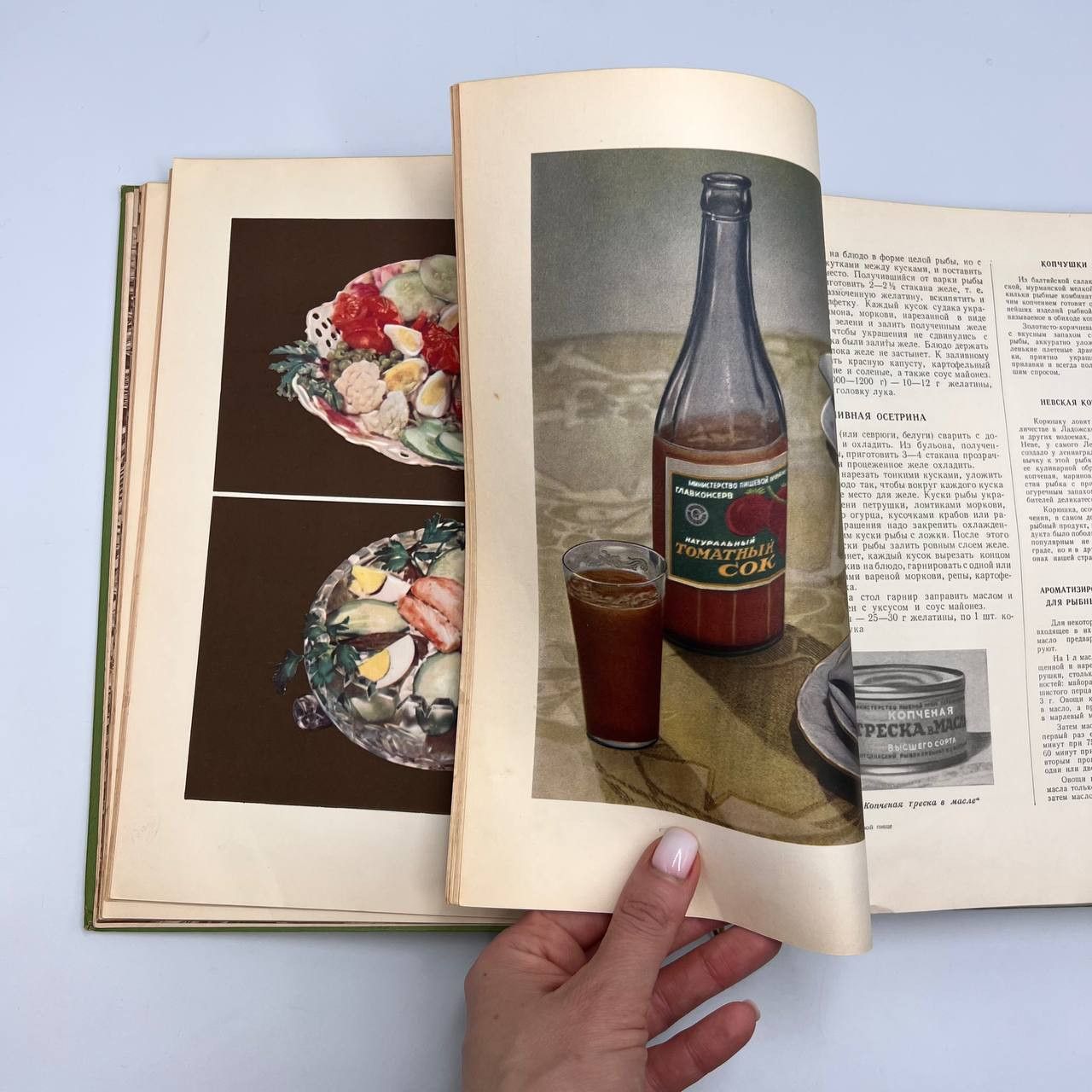 Vintage 1953 Soviet Cuisine Vintage Book Delicious & Healthy Food Size ONE SIZE - 4 Thumbnail