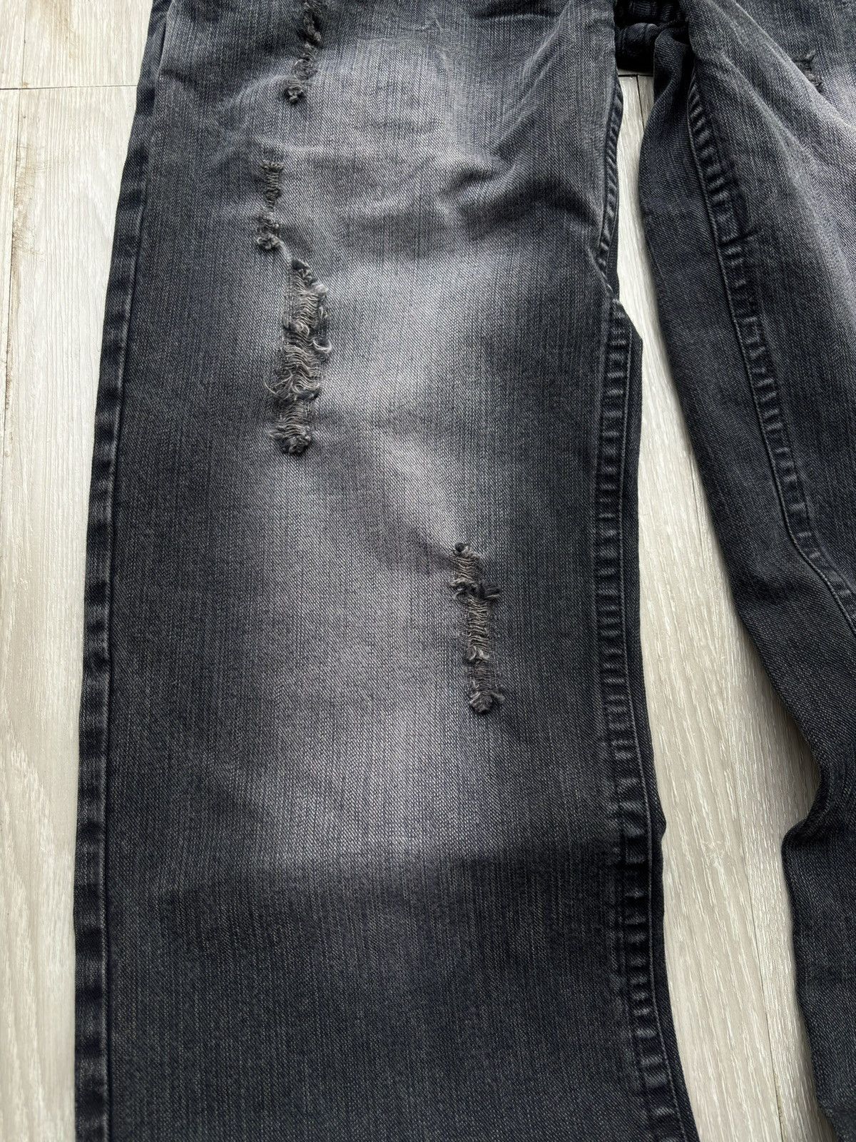 Japanese Brand IN THE ATTIC double waist flare jeans Size US 29 - 2 Thumbnail