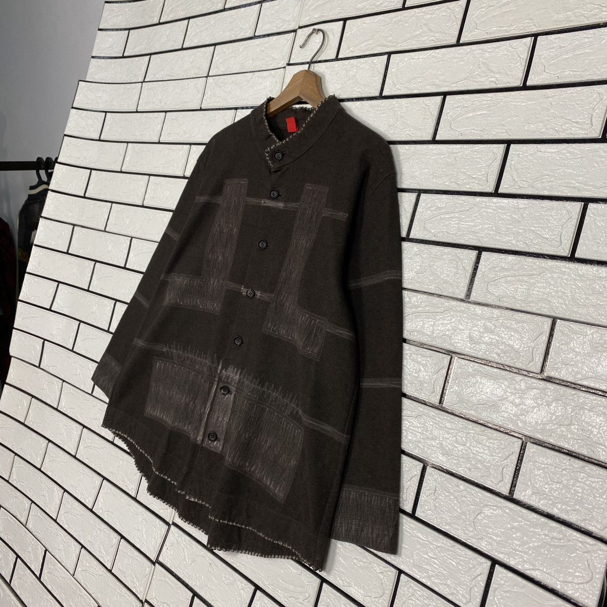 Issey Miyake 🔥VINTAGE MANDARIN JACKET PATCHWORK HEART HAAT ISSEY MIYAKE Size US M / EU 48-50 / 2 - 2 Thumbnail