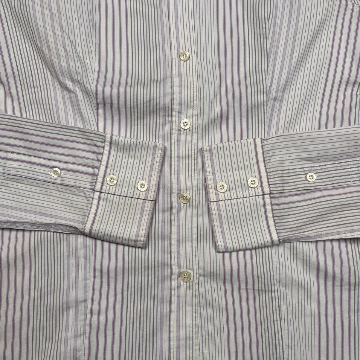 Yohji Yamamoto Ined By Yohji Yamamoto Striped Button Up Shirt Size US S / EU 44-46 / 1 - 4 Thumbnail
