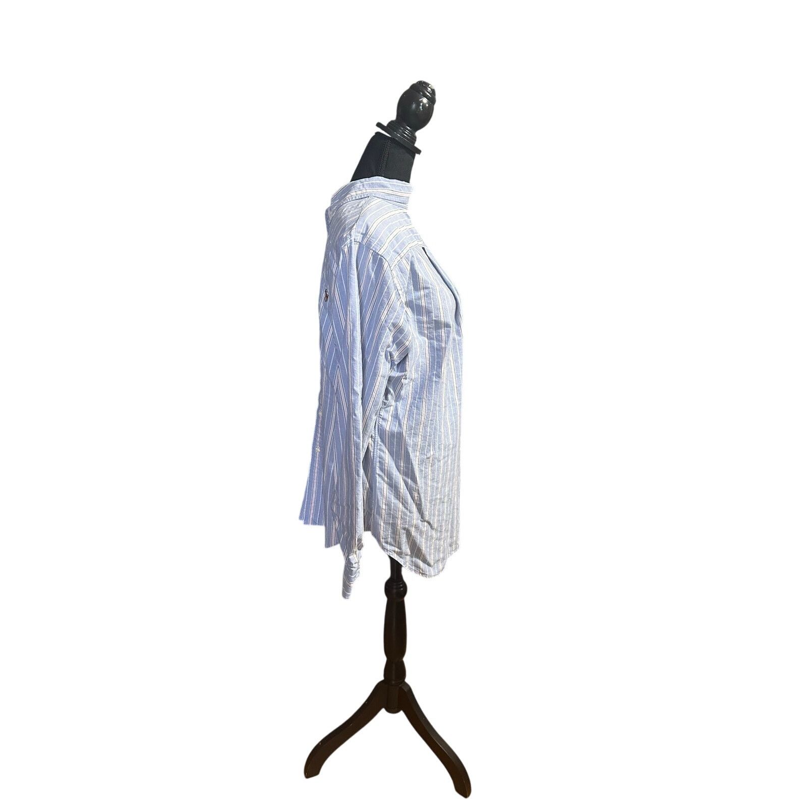 Ralph Lauren Ralph Lauren Blue Pink Stripe Long-sleeve Shirt Size US M / EU 48-50 / 2 - 5 Thumbnail