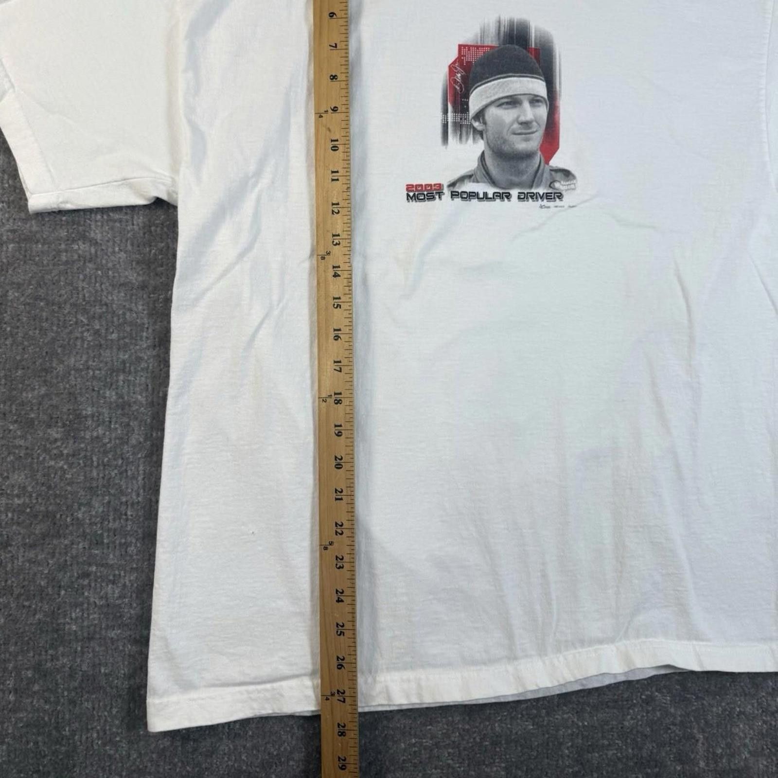 Chase Authentics NASCAR Dale Earnhardt Jr. Budweiser 2 Sided Graphic tshirt Size US M / EU 48-50 / 2 - 3 Thumbnail