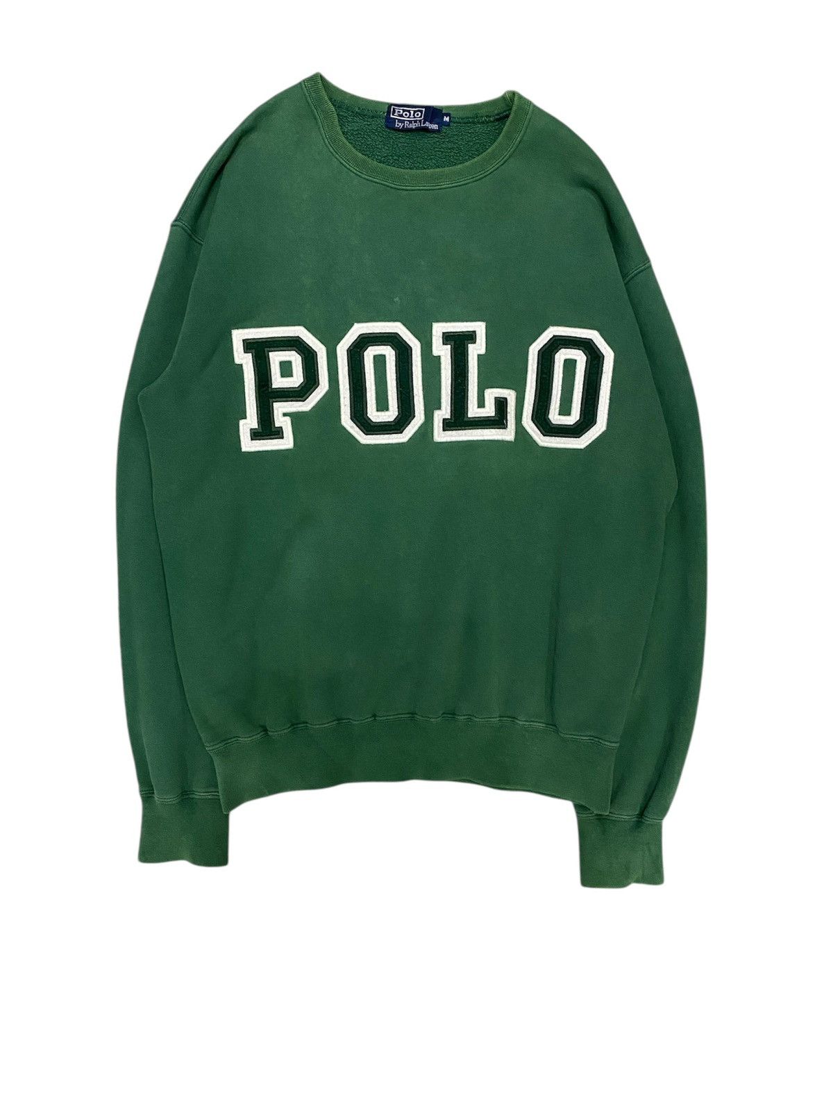 Polo Ralph Lauren 1990s Polo Ralph Lauren Spell out logo sweatshirt Size US M / EU 48-50 / 2 - 1 Thumbnail