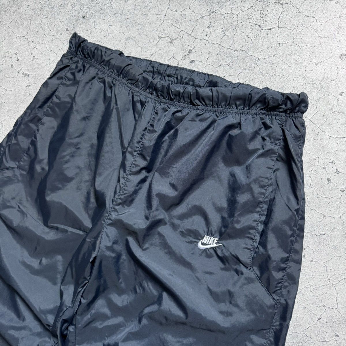Nike × Vintage Nike Nylon Track Pants Vintage Pants Drill Y2K Joggers Size US 34 / EU 50 - 6 Thumbnail