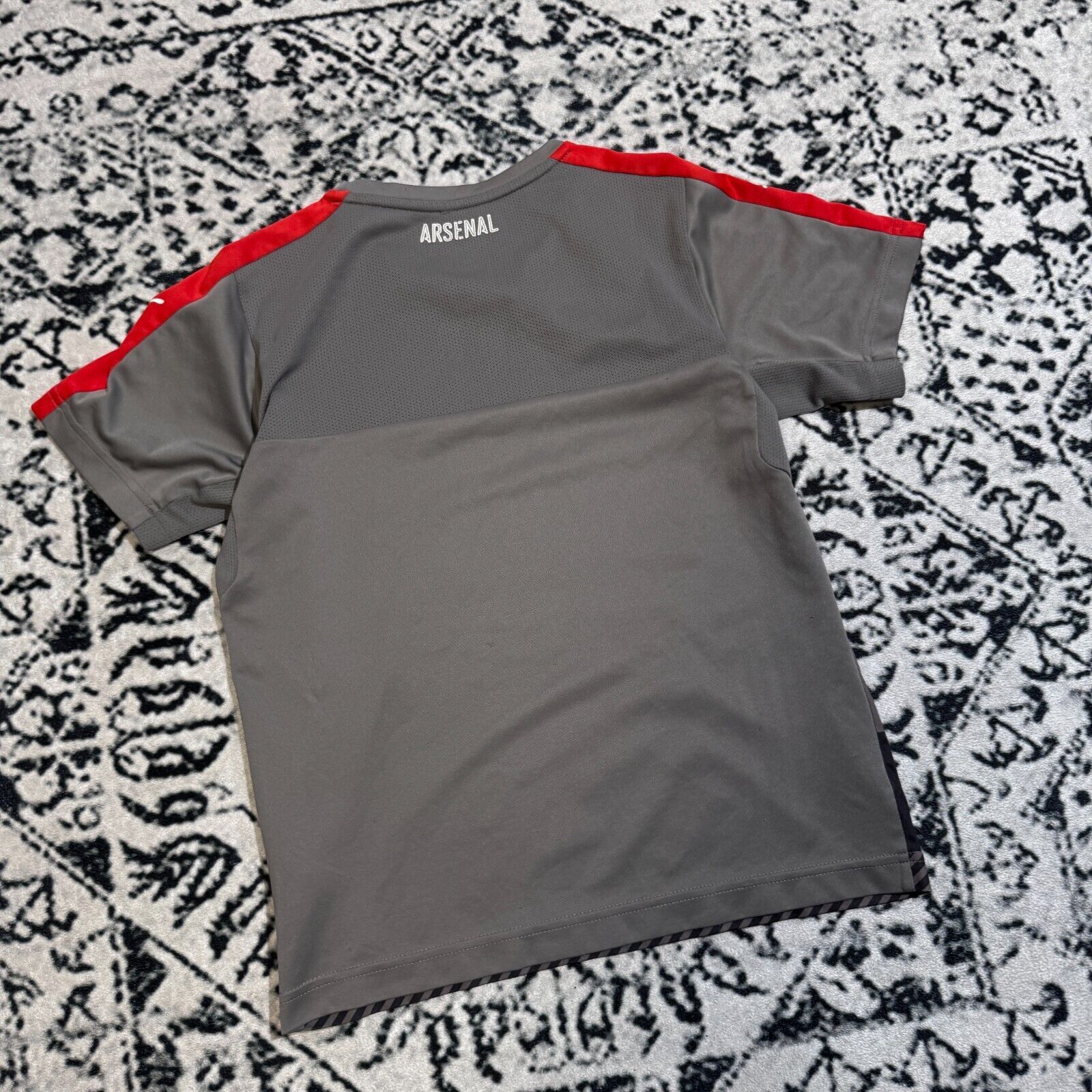 Puma × Vintage Vintage Puma Gray Polyester Jersey T-Shirt Size XS Arsenal Size US XS / EU 42 / 0 - 11 Thumbnail