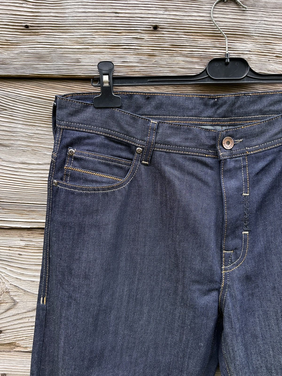 Pelle Pelle Pelle Pelle Cross Fit Indigo Raw Denim Jeans W38 L34 Size US 38 / EU 54 - 7 Thumbnail