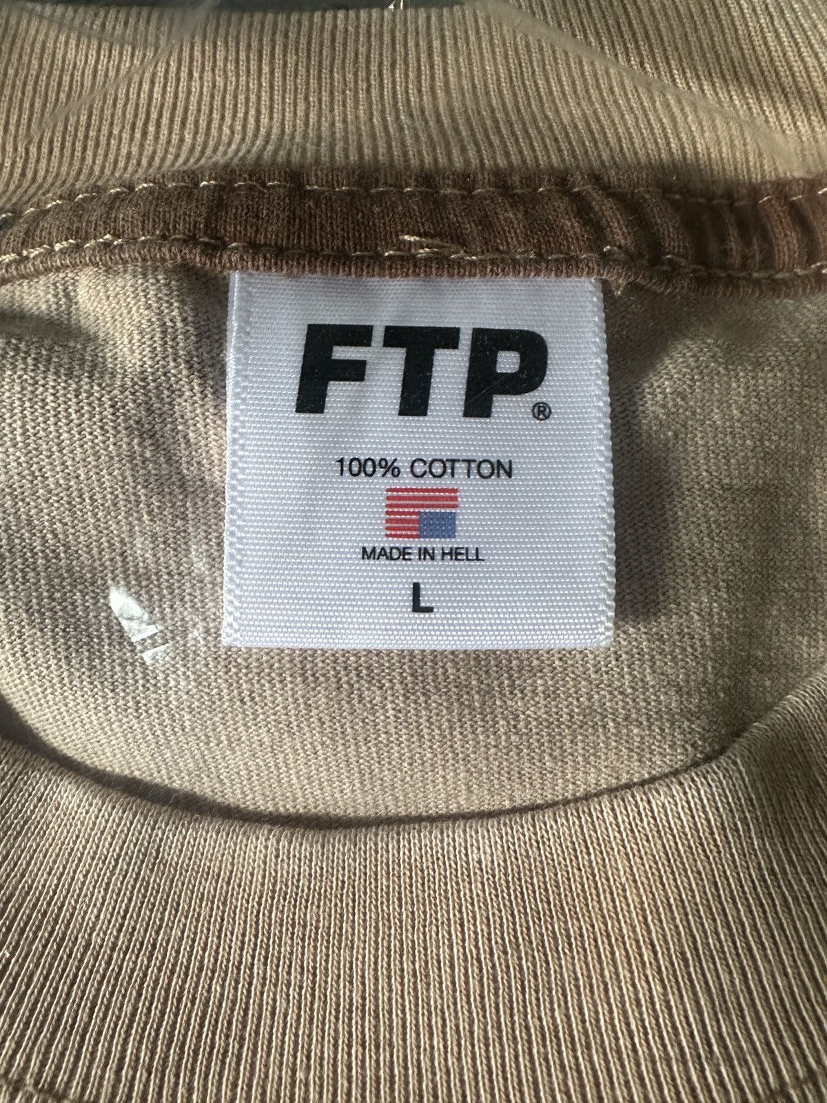 Fuck The Population FTP DESERT CAMO TEE Size US L / EU 52-54 / 3 - 3 Thumbnail