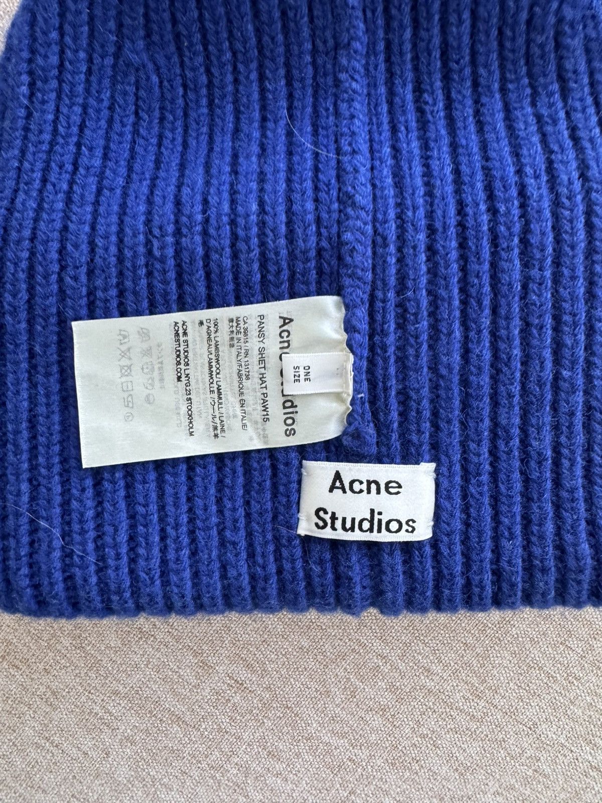 Acne Studios Acne Studios Pantsy Face Beanie Size ONE SIZE - 5 Thumbnail