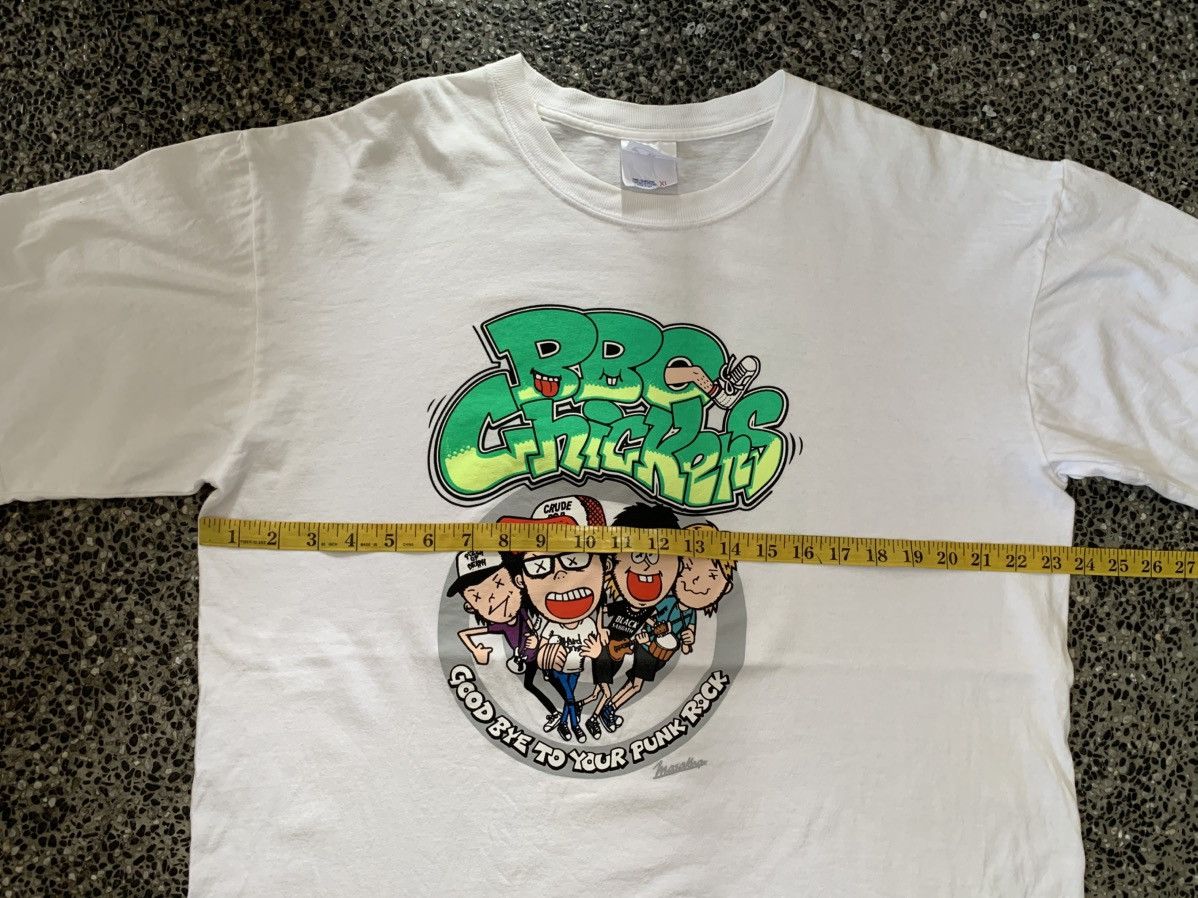 Vintage BBQ Chickens Pizza Of Death Records Band T shirt