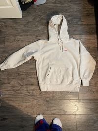 Supreme small box logo hoodid