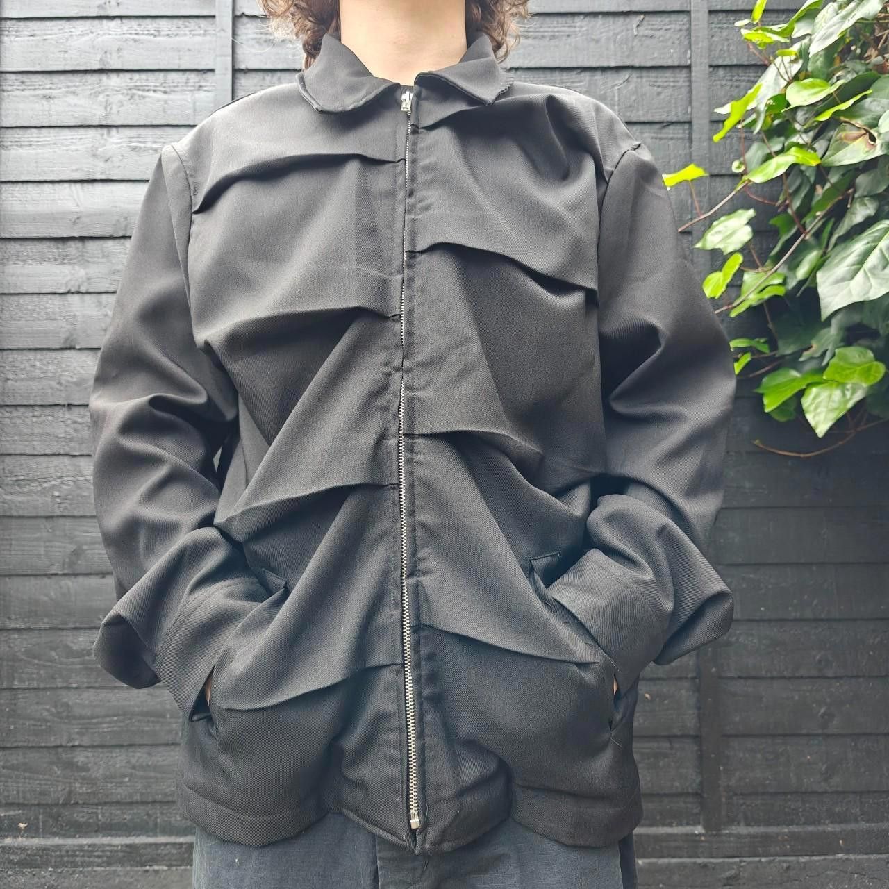 Other Japanese Black Pleated Jacket Size US M / EU 48-50 / 2 - 3 Thumbnail
