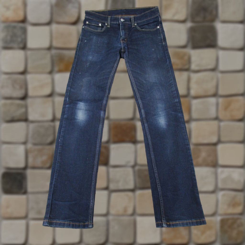 Levi's VINTAGE Levis Jeans 511 Mens 32 Dark Wash Denim Slim Fit 32X33 Blue 511 Slim Men's Jeans 32 33 Denim Sho exports Size US 32 / EU 48 - 1 Thumbnail